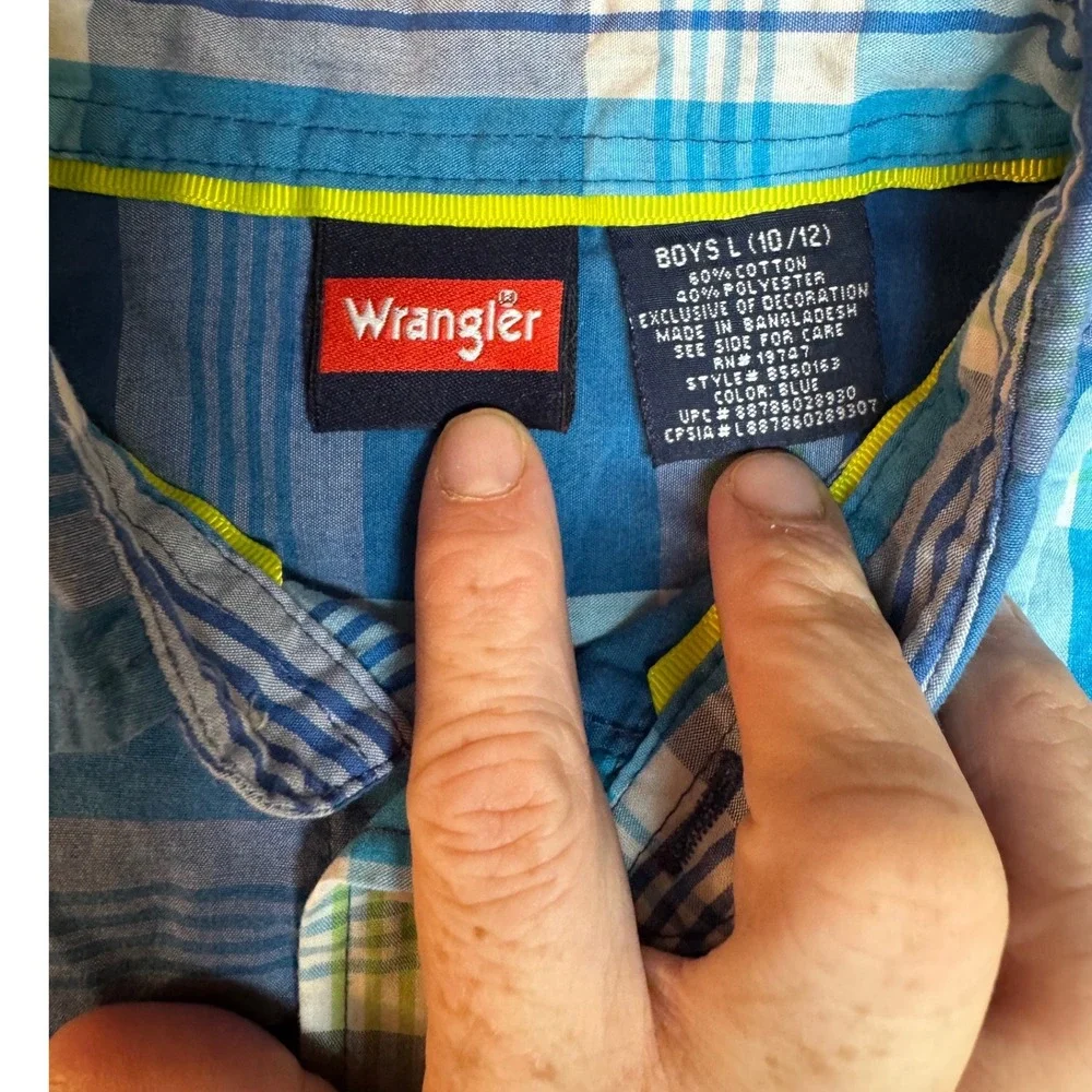 Nike Wrangler Lucky Brand Boys Clothing Lot‎ Size 6-8 Multicolor Excellent 6pc - Picture 6 of 11